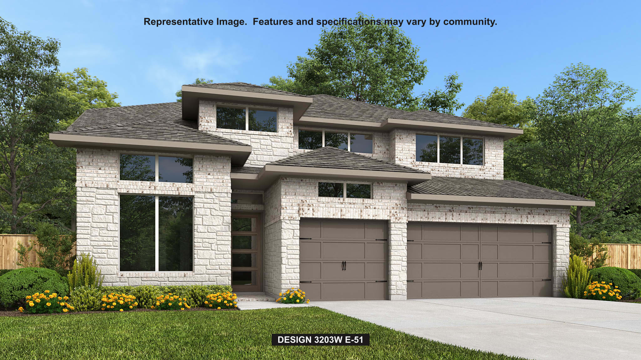 ハウスBM 3203W | Bridgeland 55' | Bridgeland | Houston | Texas | New Homes